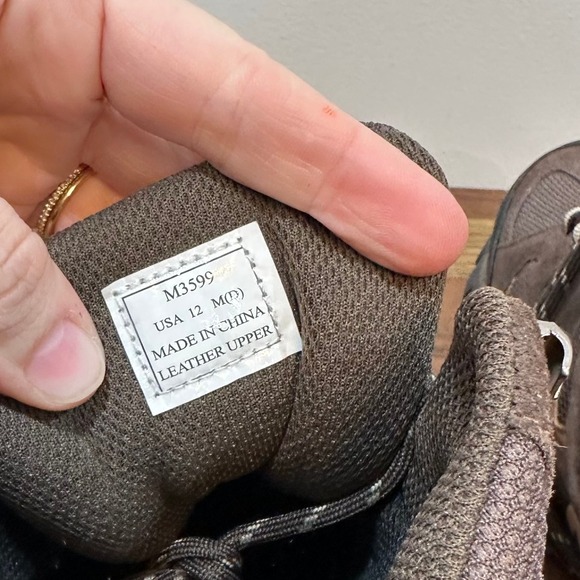 Propet Mens Boots 12 Brown Leather Waterproof Work Wear Outdoor Hiking Lace‎ Up - Picture 7 of 10